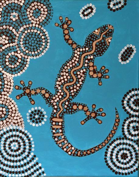 Aboriginal gecko